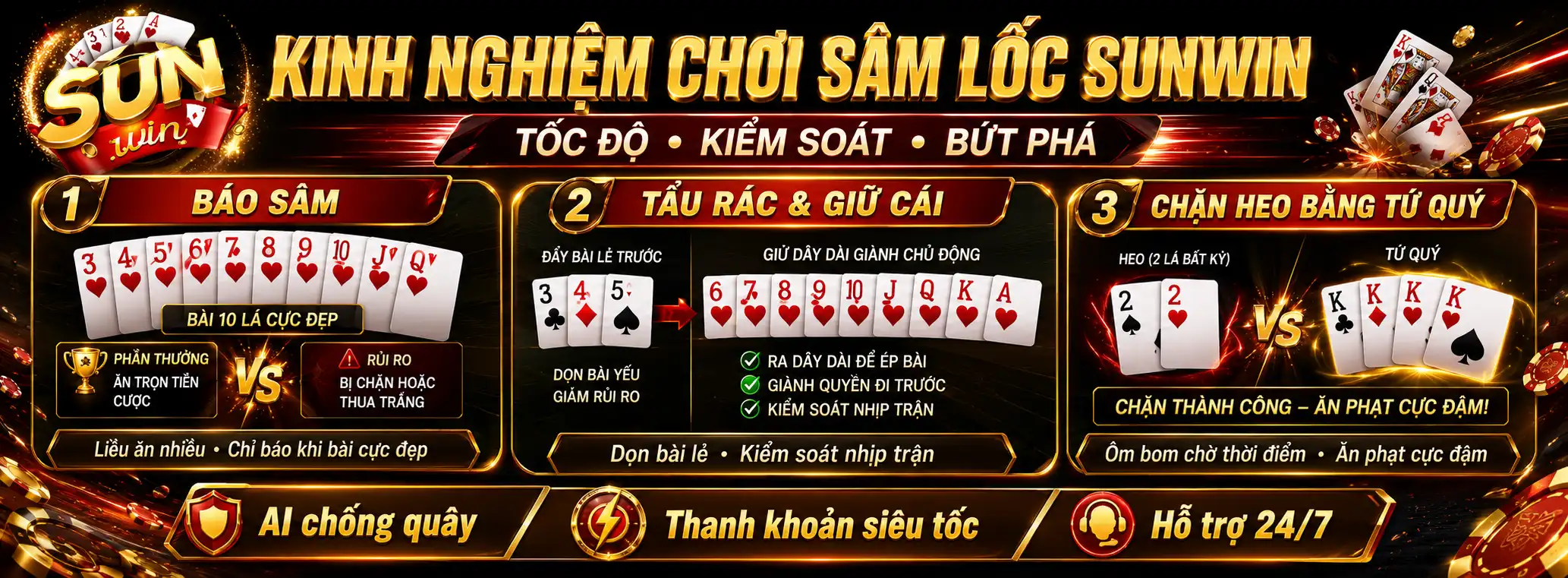 Kinh Nghiệm Chơi Sâm Lốc Sunwin
